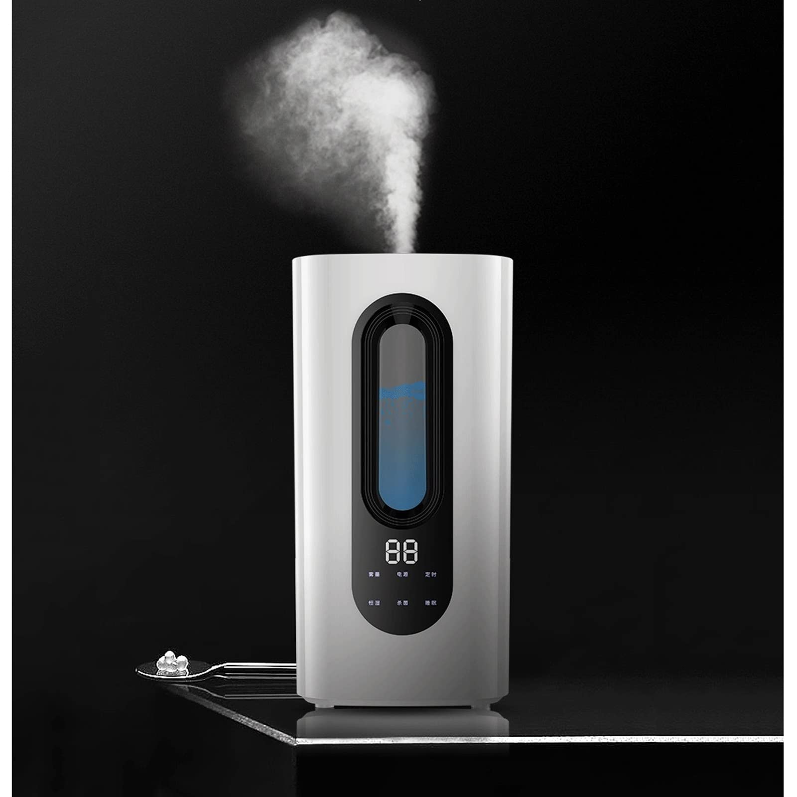 umidificatori a Nebbia con riempimento dall'alto per Camera da Letto, Stanza Grande, cameretta dei Bambini, umidificatore a Nebbia Fredda con ultrasuoni Silenzioso, speg(