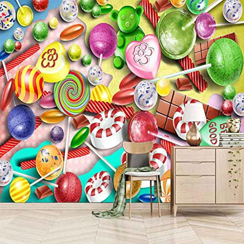 Poster géant mural 3D autocollant pour relooker un mur sans colle