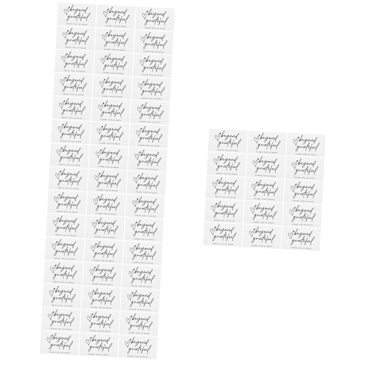 OSALADI 4 Sätze Danke Dir Karte Elegant Grußkarten Papa Pop Lustig Alle Retro -wertschätzungskarten Danke Du Blumen- Isst Begrüßen Dankeschön-karten- Papier 150 Stück * 4