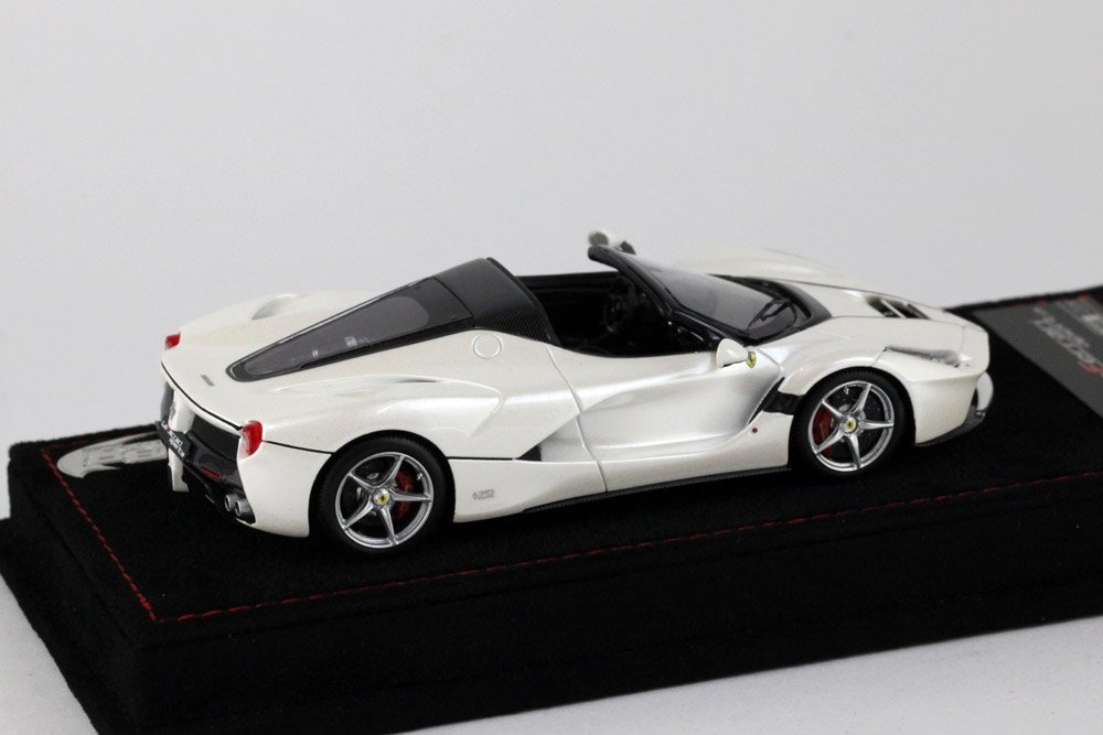 Amazon | BBR 1/43完成品 ラ・フェラーリ アペルタ Bianco Italia Met
