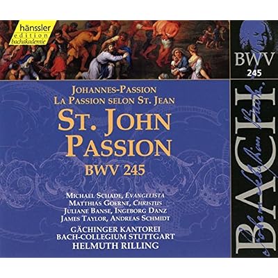 Bach: St John Passion, BWV 245 (Edition Bachakademie Vol 75) /Rilling