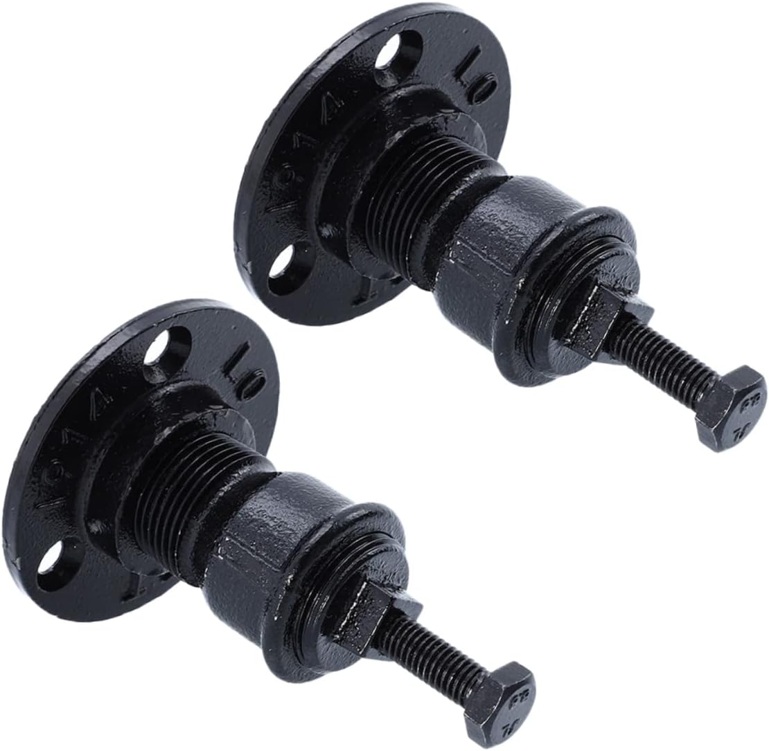 Vaguelly 2Pcs Handrail Bracket for Interior Stair Railing Durable Wall Mounted Support for Home Office and More Chic Design for Enhanced Stability and Safety