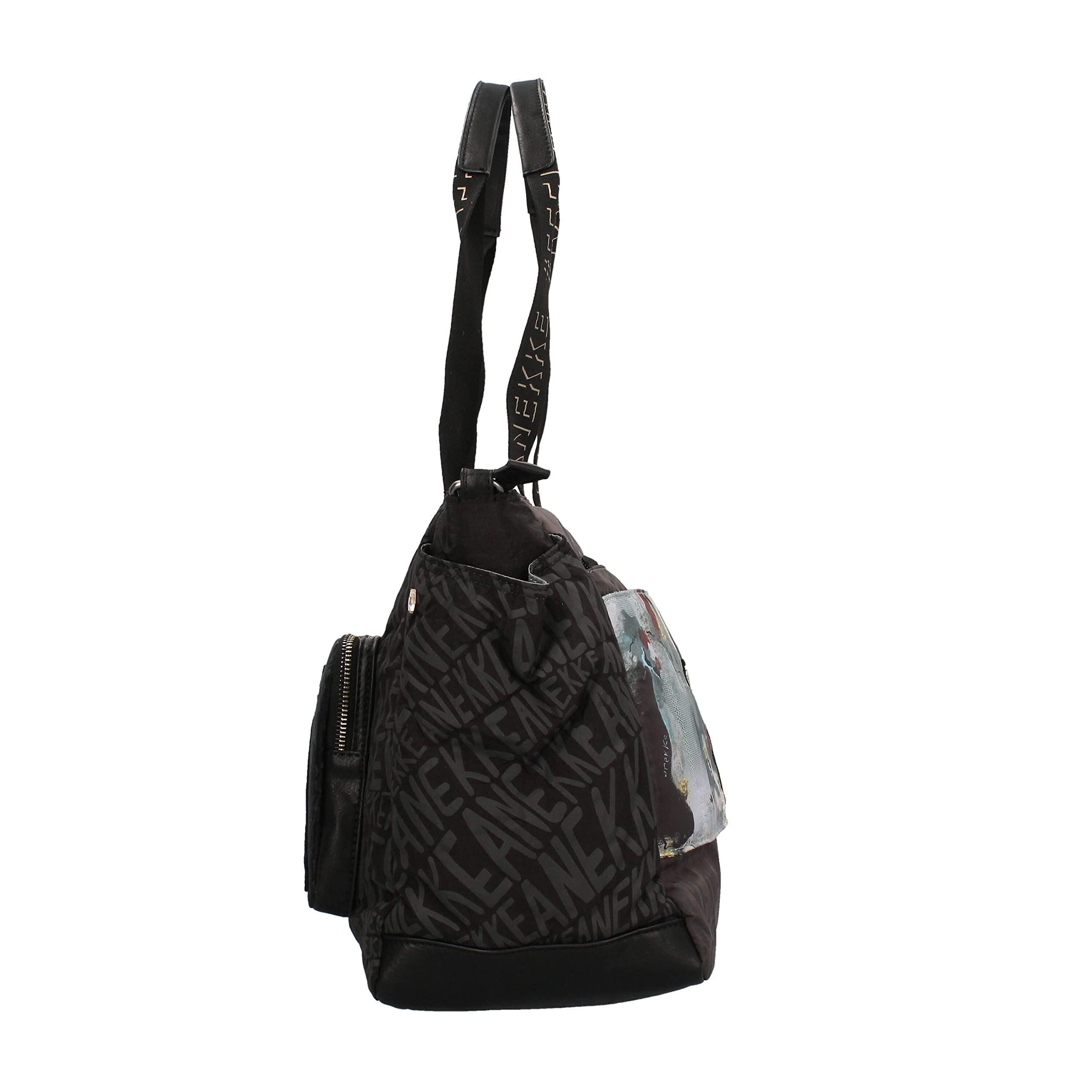 Anekke Shopper Damen-Handtasche – große Geldbörse aus Kunstleder mit 2 Griffen – Handtasche – Kollektion Voice Nature Woods – Accessoires und Accessoires für Damen – Maße 39 x 29 x 19 cm, bunt,