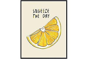 Lemon Kitchen Decor - Farmhouse Lemon Wall Decor