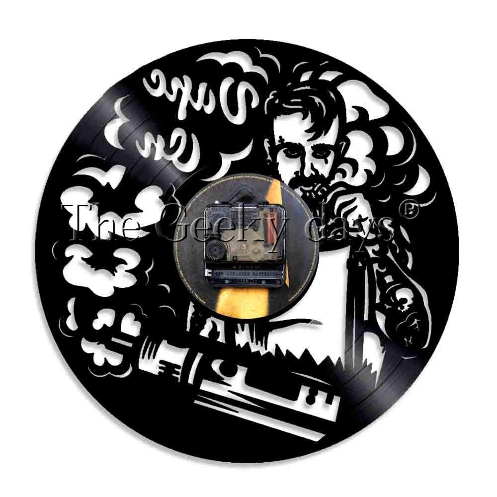 Vape Shop Cigarette lectronique Horloge  disque en vinyle Vapor Bar Led  Wall Art Nightlight Horloge murale Vape Cadeaux Dcoration d'intrieur  Diamtre 30 cm 7 couleurs variables mur Recor : Amazon.com.be: Cuisine