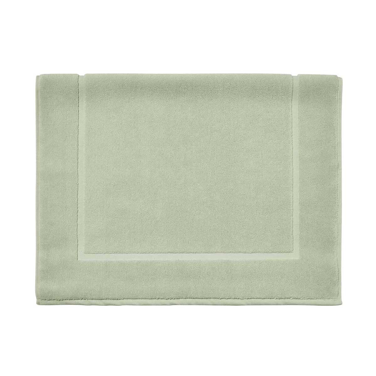 Essix Tapis de Bain uni en Coton, Aqua, 60x100cm