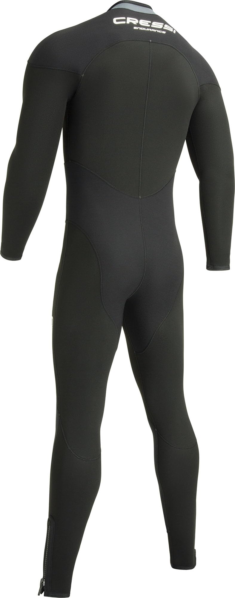 CRESSI Endurance Man Monopiece kombinezon 3 mm – męski podwójnie wyściełany neoprenowy czarny 3 mm jednoczęściowy kombinezon do nurkowania i snorkelingu, XL/5