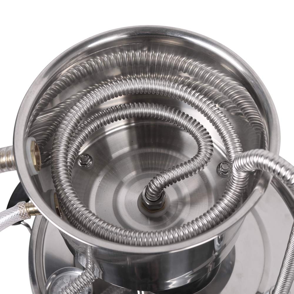 YUEWO 110V Electric Heating Automatic Alcohol Still Water Distiller