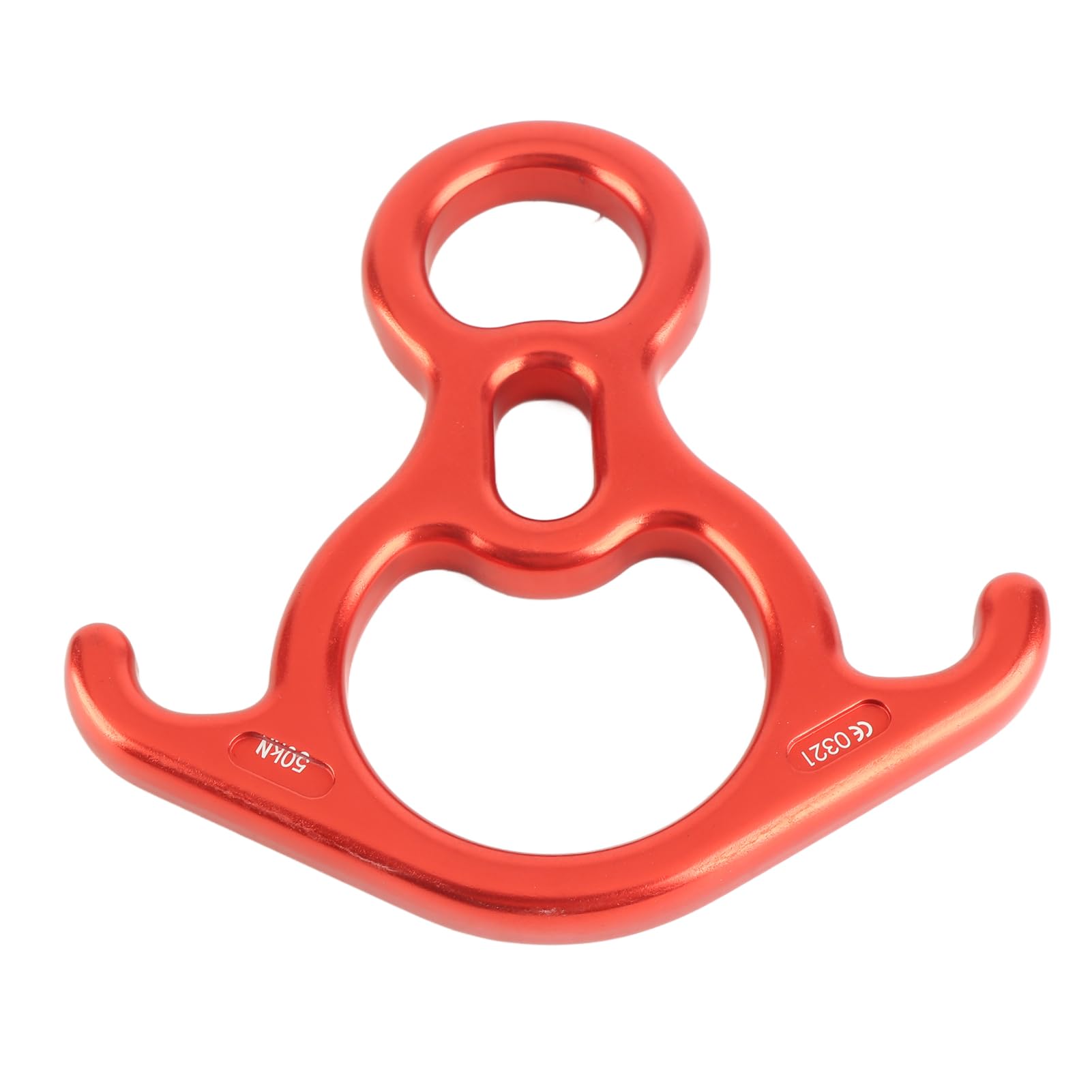 Descendedor de aleación de Aluminio Figura 8 Equipo de Escalada de Descenso de Cuerda para Actividades al Aire