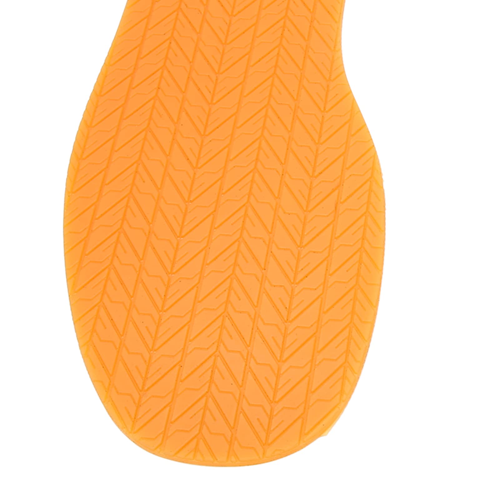 VBESTLIFE 1 para antypoślizgowych gumowych podeszew butów o grubości 4 mm, podeszwy zamienne 12,7 l x 4,9 W do samodzielnego montażu, profil chwytny 600D do butów, tenisówek i obuwia roboczego (ŻÓŁTY)