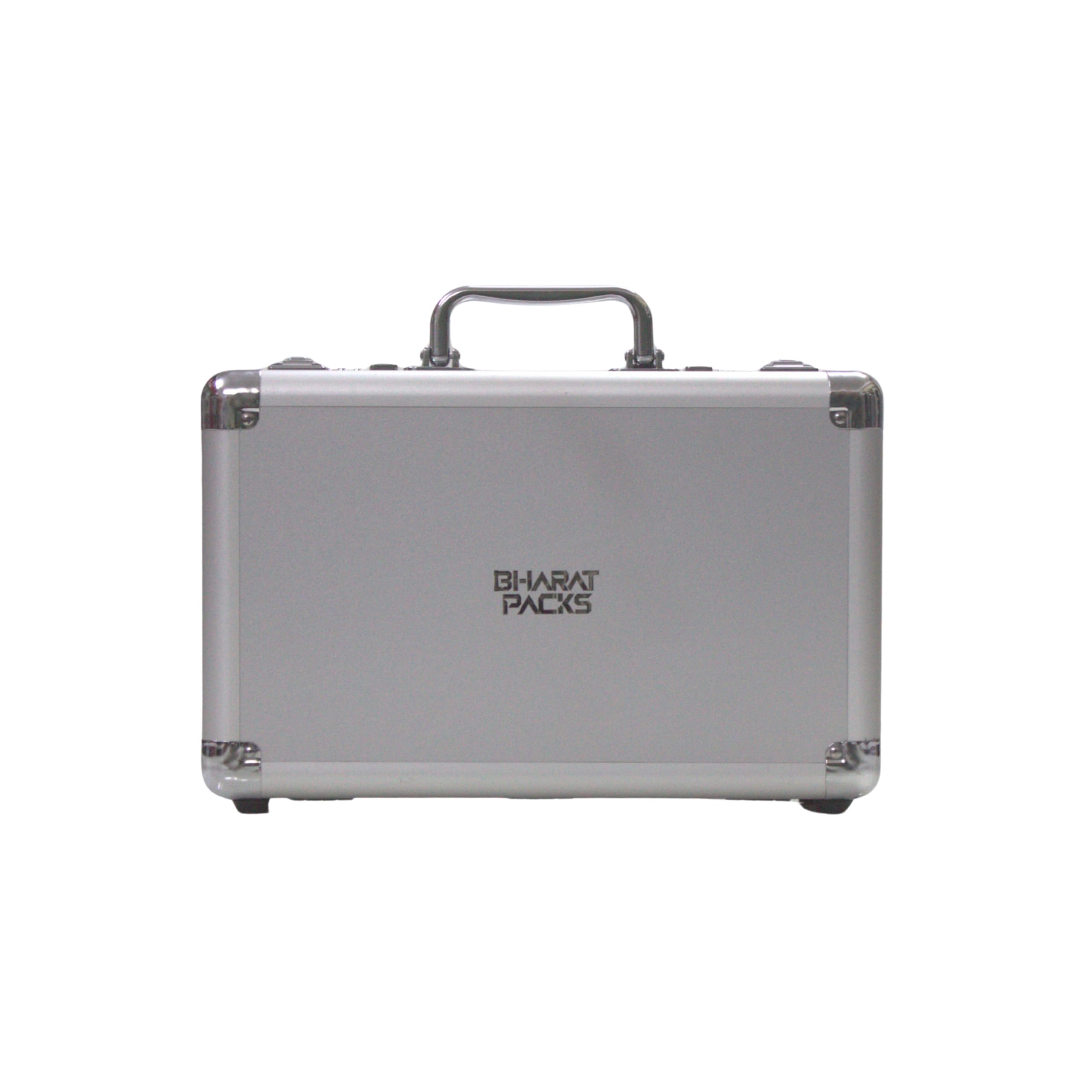 TwinLock Series Multipurpose Case – Flight Case with Dual Combination Locks, Foam Interior for Small Firearms & Accessories (Chrome Silver)-picture-28