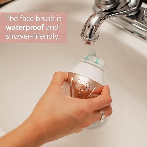 Miniatura 6 de Tao Clean Aura - Cepillo orbital de limpieza facial y estación de limpieza Rose Gold