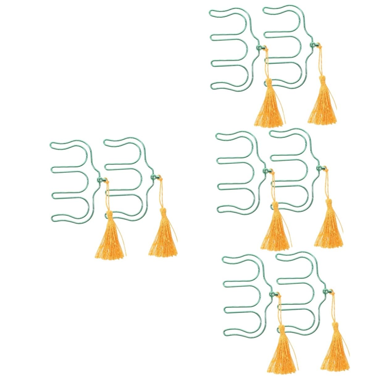 HEMOTON 8 Pcs Foglio Spartito Per Pianoforte Clip Accessori Per Pianoforte Forniture Per Strumenti Supporto Musicale Clip Supporto Per Spartito Per Pianoforte Musica Segnalibro Clip Libro