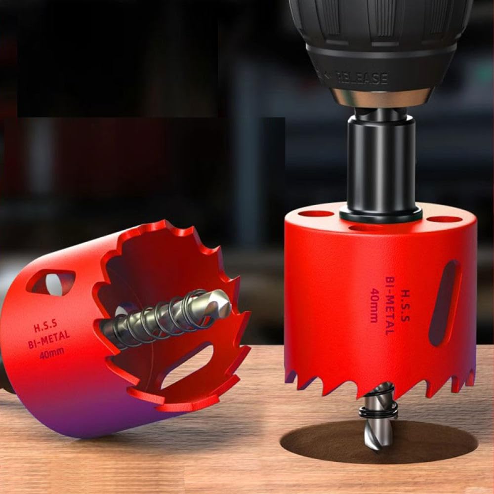 Otwornice 1PC 20mm-200mm wiertło bimetaliczne Cutter narzędzia stolarskie cięcie metalu z tworzywa sztucznego żelazne narzędzia ręczne, 90mm