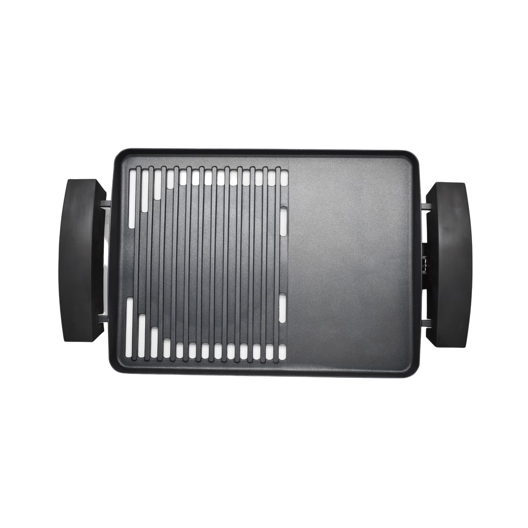 Steba VG 200 BBQ Tischgrill mit Glasdeckel | Grillfläche 29,0 x 40,0 cm, Hot Zone, Alu-Druckguß-Grillplatte mit Grillmuster, Temperaturkontrollleuchte, 2200 Watt
