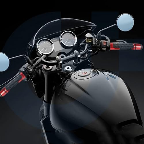 Miniatura 7 de 78'' Motorcycle Knobs Anti-Skid Scooter Handle Grips 22mm Bar Hand Handlebar for Y&amaha Xmax 125 250 300 400 X MAX 2017 2018