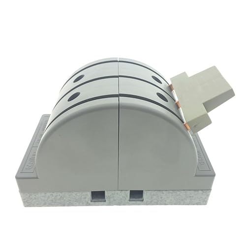 Miniatura 3 de YXQ 380V 100A 3 Polo Doble Tiro Fuente de Alimentación Control de Seguridad Interruptor Cuchillo Gris