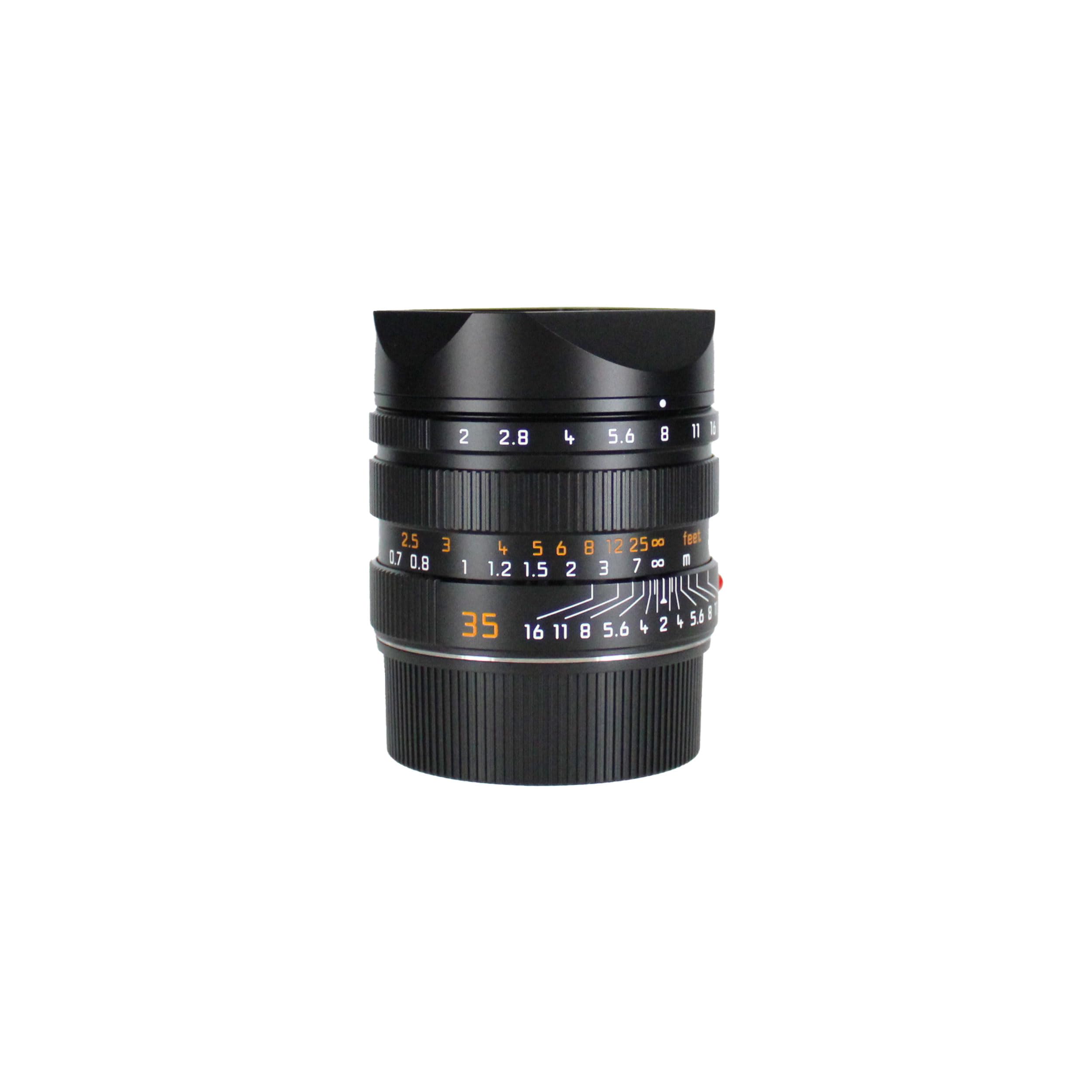 LEICA - Leica SUMMICRON-M 35mm/f2 ASPH・IROOA セット Leica Summicron-M 35mm f/2 ASPH. M-Mount Lens in Black
