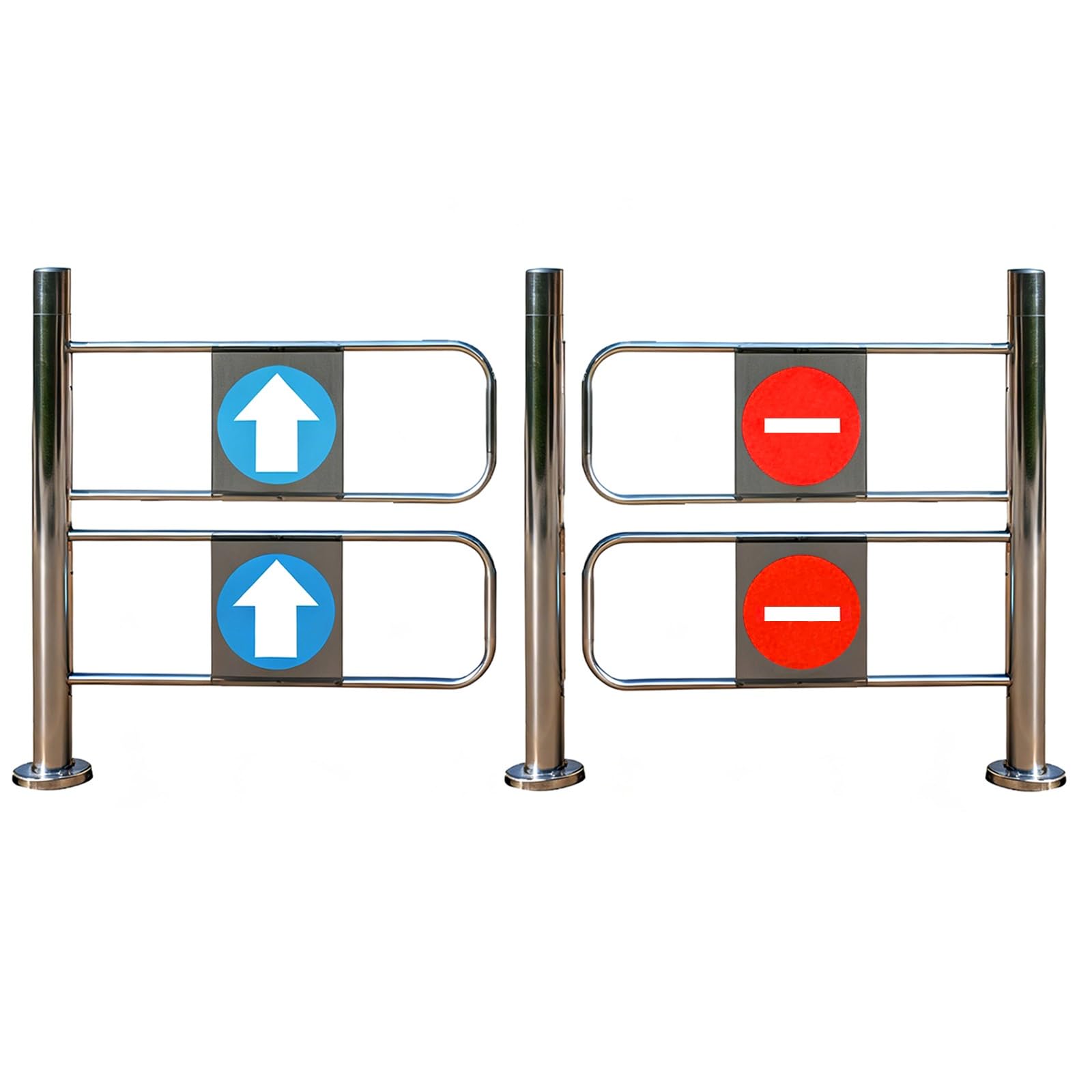 Aioneer Automatic Swing Gate With Spring Mechanism For Entrance Control In Commercial Spaces-190cm/74.8in