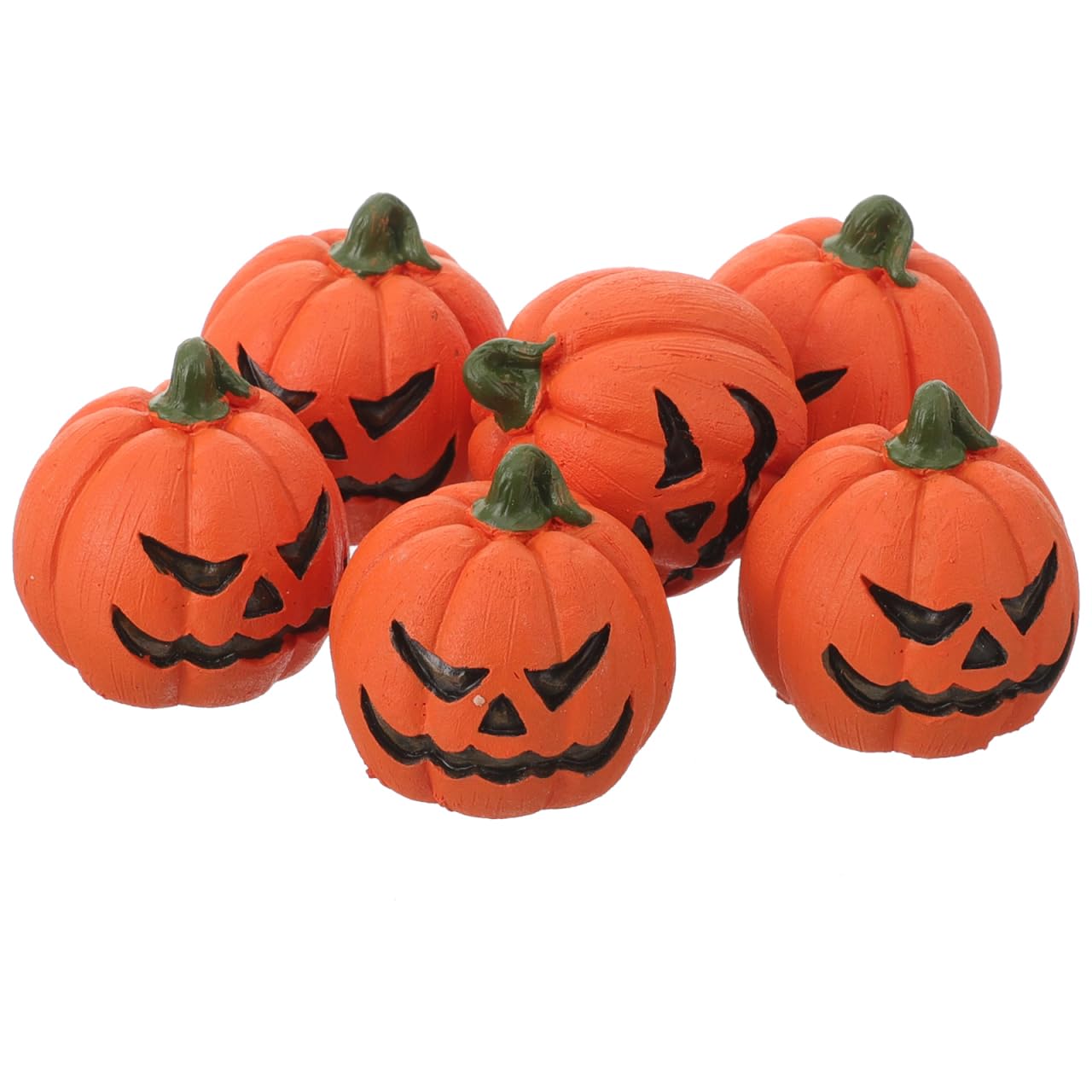 Citrouilles miniatures d'Halloween lot de 10 fausses courges ornements table