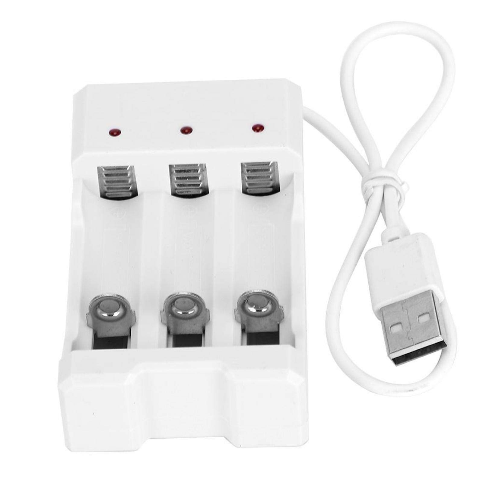 Socobeta Ładowarka USB, przyjazna dla środowiska ładowarka o wysokiej niezawodności ładowarka USB do modelu AA/AAA