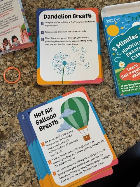 5 Minutes a Day Breathing Cards for Kids