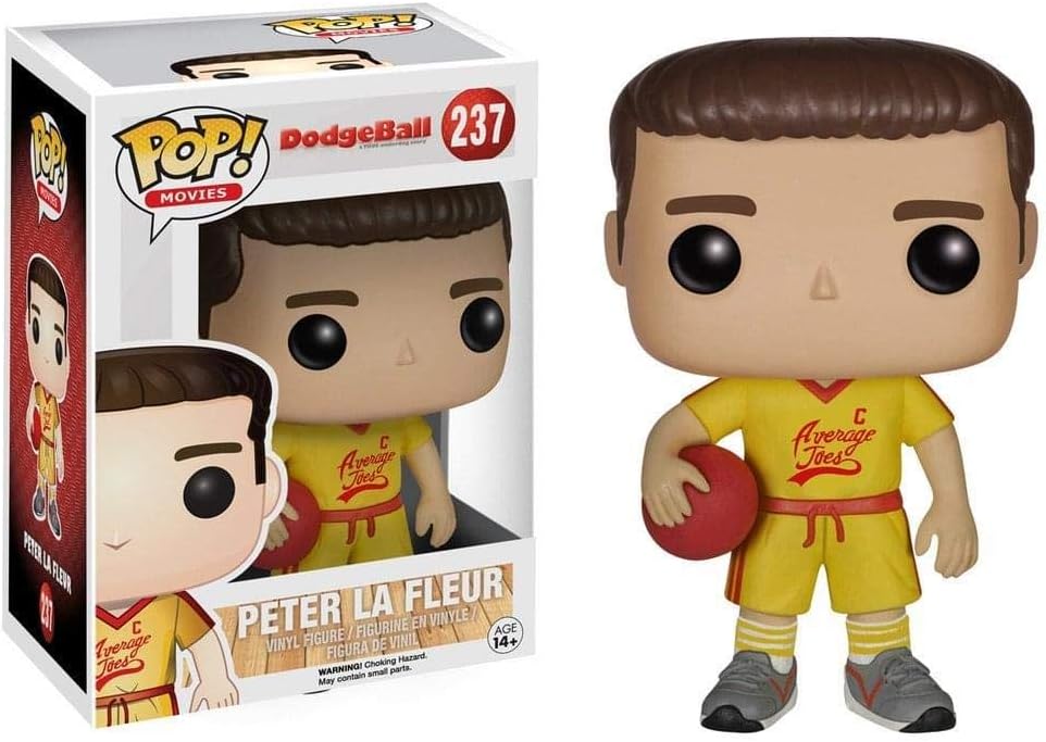 Funko Pop Movies Dodgeball Peter LA Fleur Action Figure