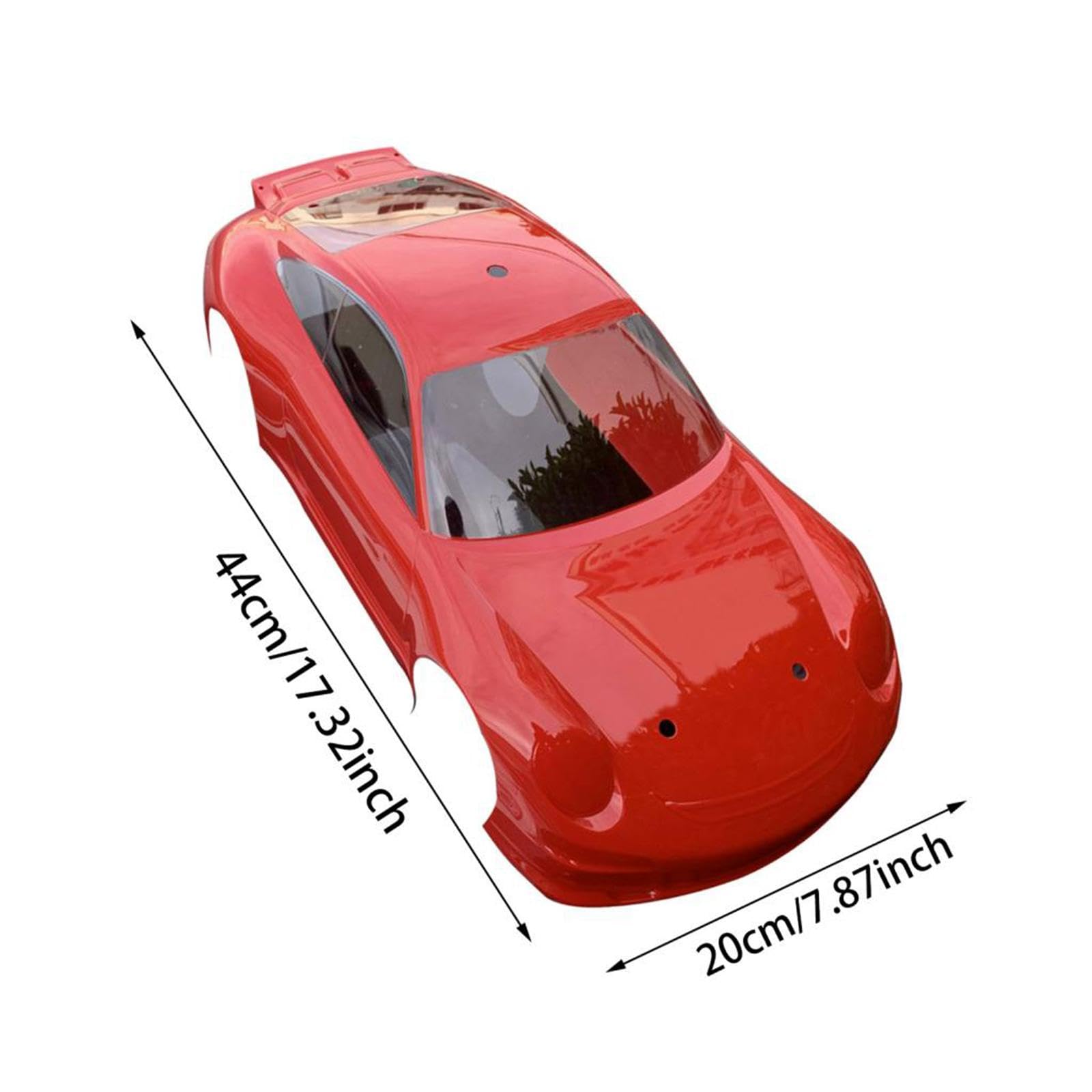 RC Karosserie 1 10 RC Auto Karosserierahmen Ersatzteil PC Hartschale mit Aufklebern Und 260mm für Familien Modellautosammlung Bastler