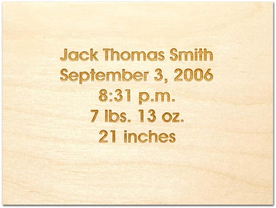 Damhorst Toys Name Puzzle Stool in Pastel Colors with Engraved Message