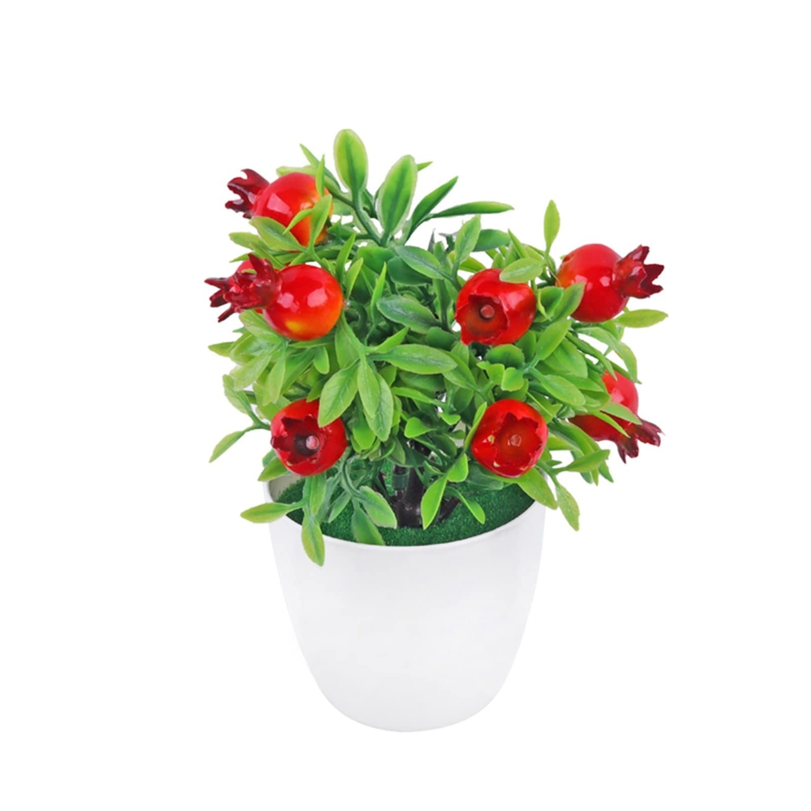 Plante artificielle bureau petit pot fleur fausse fleur intérieur