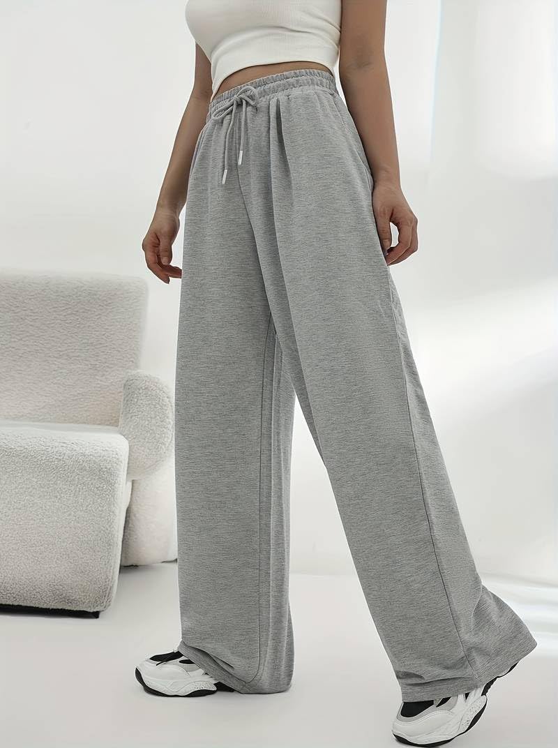 dockstreet Women's/Unisex ONESOPEN Bottom Drawstring Pure Cotton Stretchable Baggy Jogger Pants-picture-31