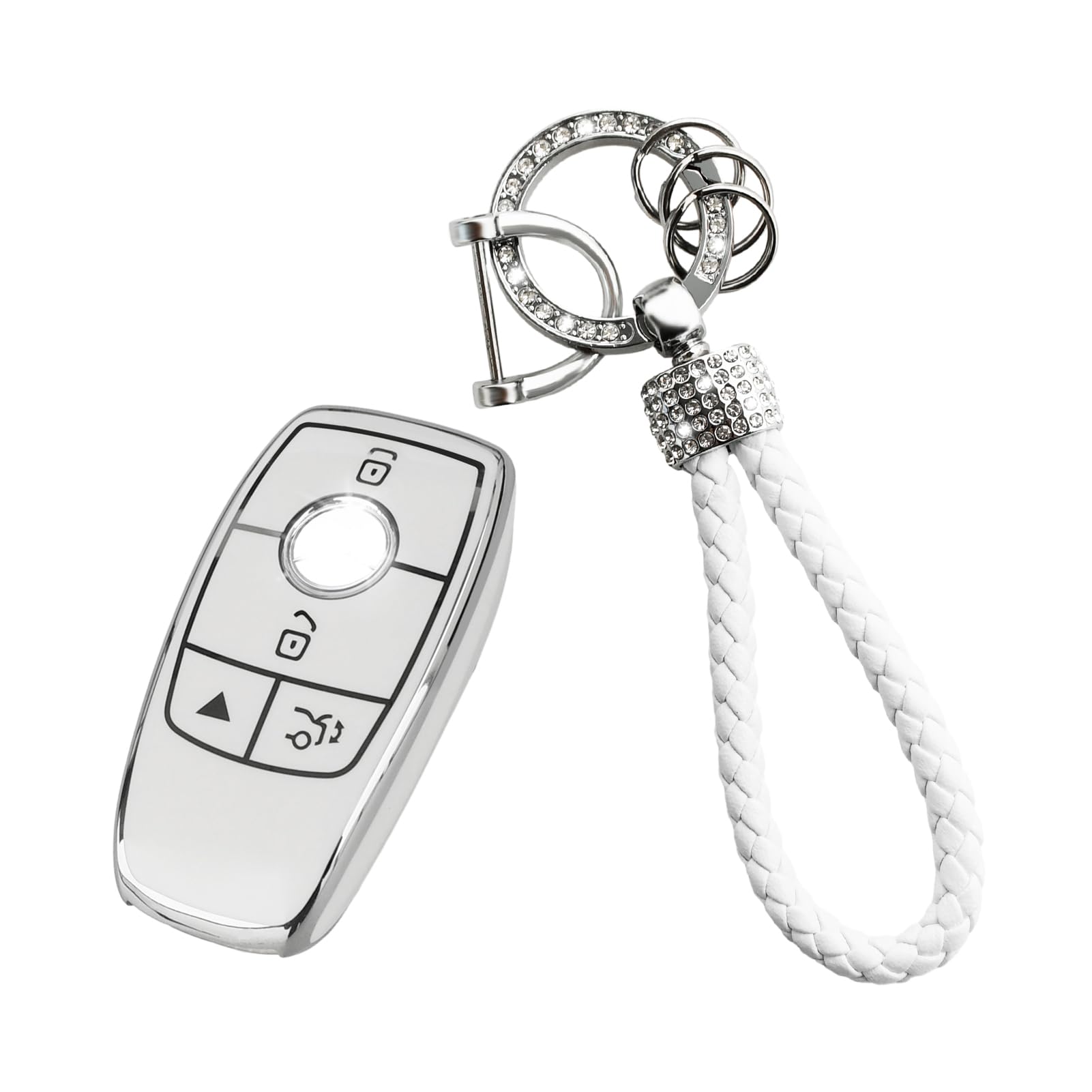 Key Fob Cover with Keychain