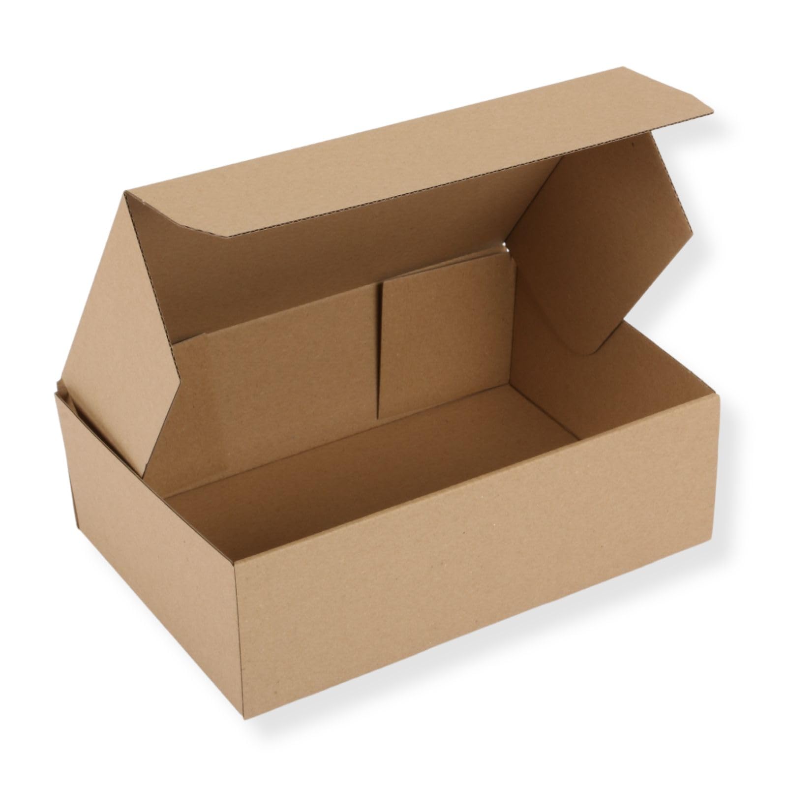Karton 240 x 160 x 80 mm (400 Stück), DHL Kleinpaket, Versandkarton, Faltkarton, Schachtel, braun