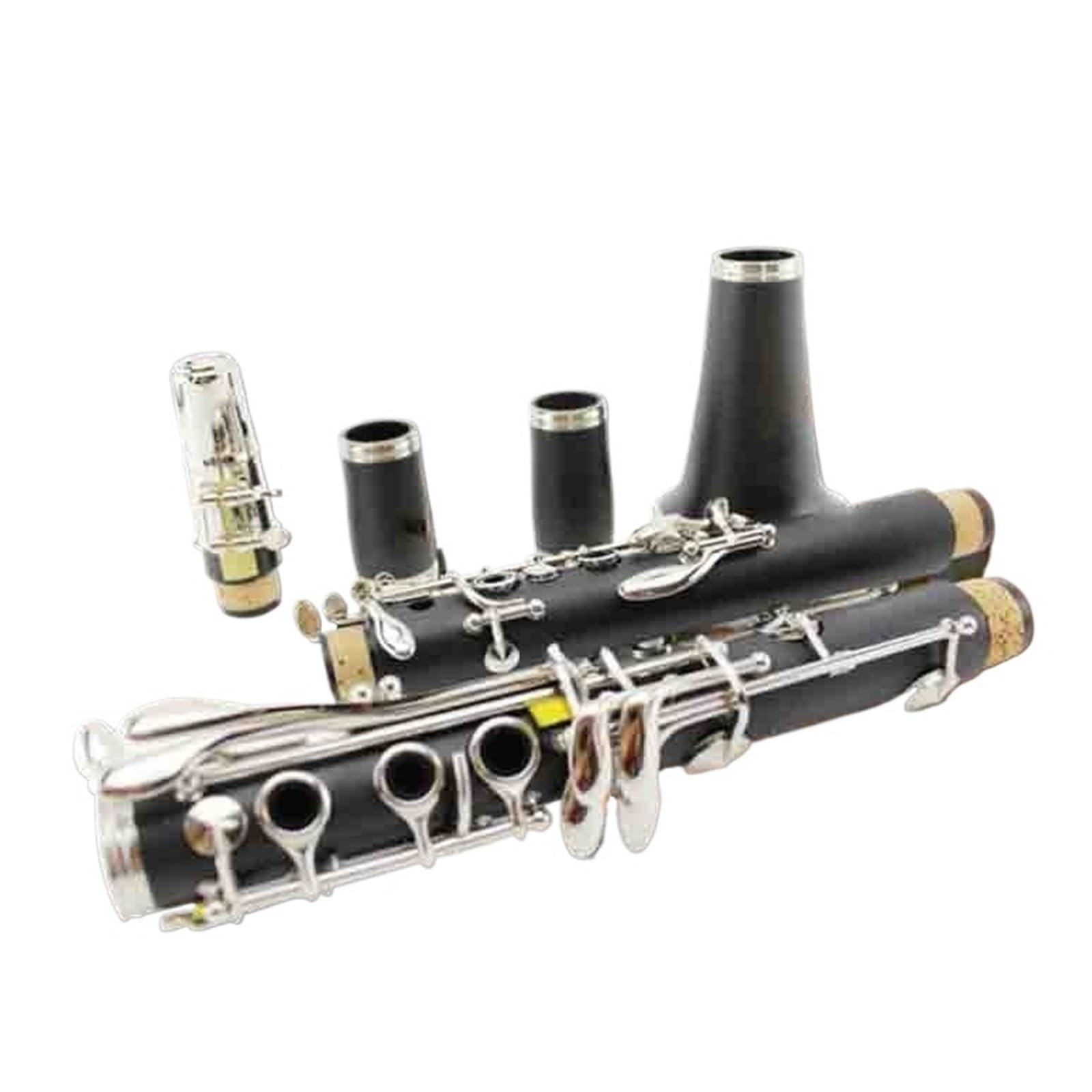 Instrumento Musical Clarinete Clarinete De 17 Teclas Instrumento En Si Bemol Tubo Negro Baquelita Para Principiantes