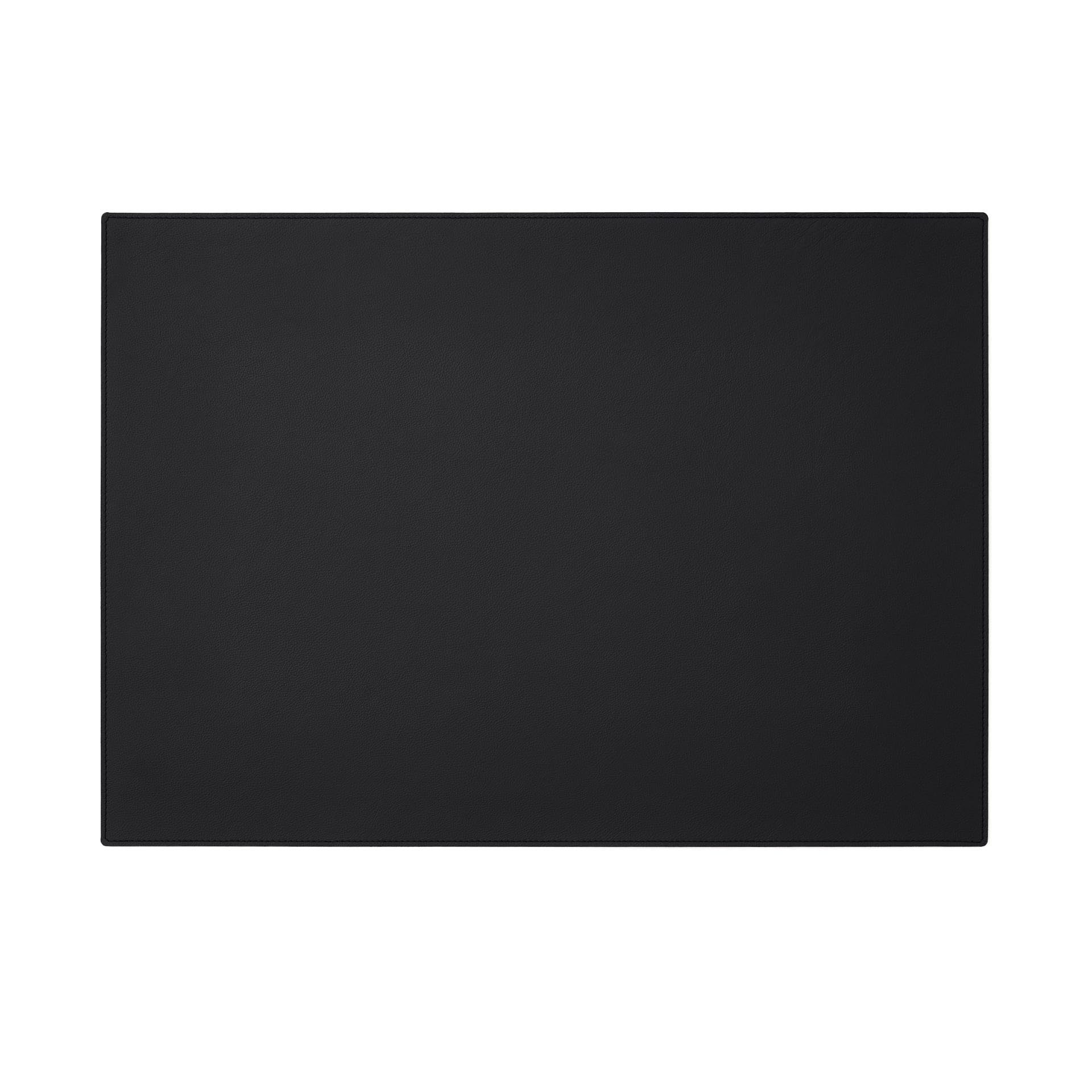 Eglooh - Palladio - Desk Mat for Office Made of Fine Real Leather Black - Desk Pad cm 70x50 - Large Mouse Pad with Handmade Stitchings and Non-Slip Bottom - Made in Italy โ image 1