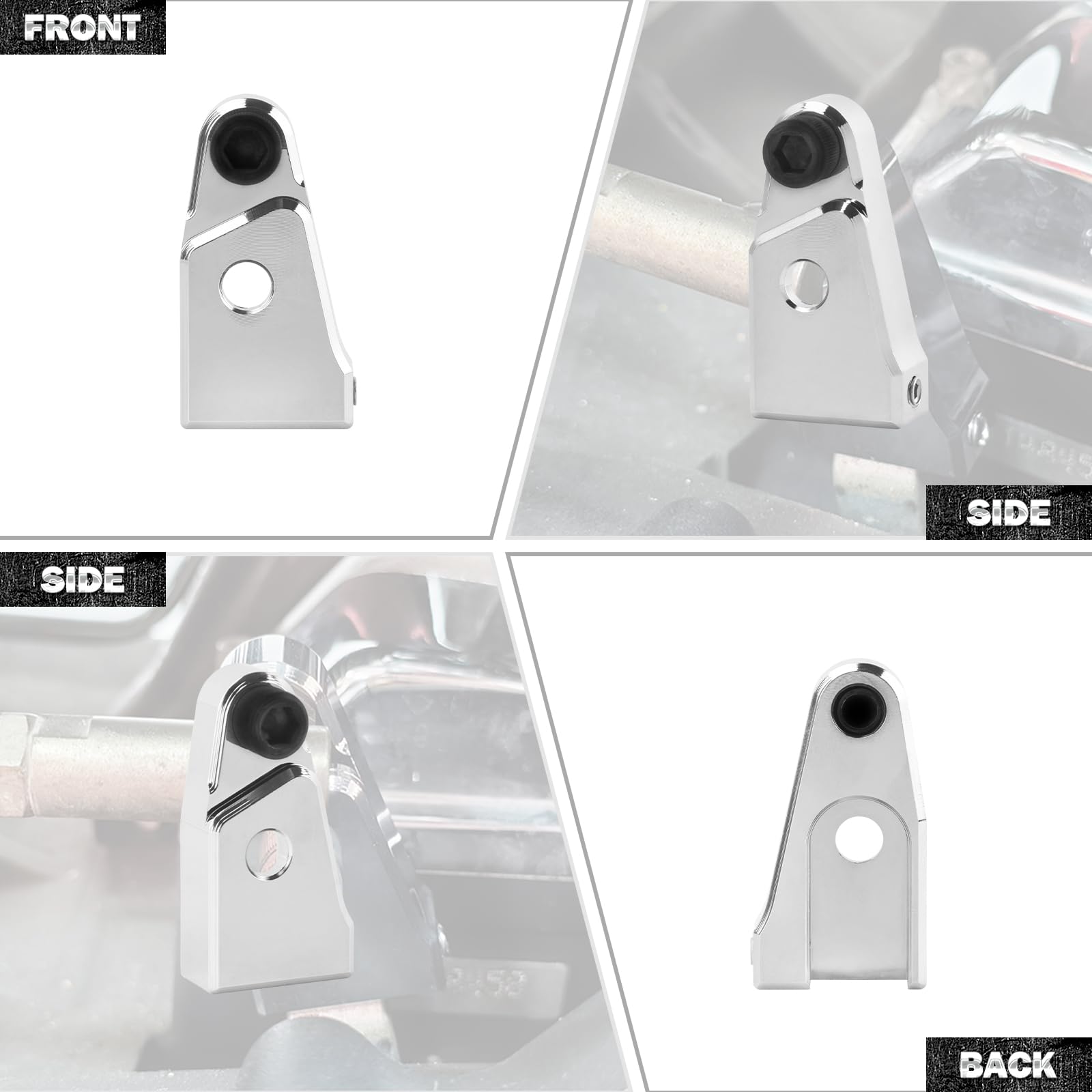 Neutral Gear Assist Kit Shifting Easier Fit for Harley Touring Dyna Softail Twin Cam Models (Chrom)