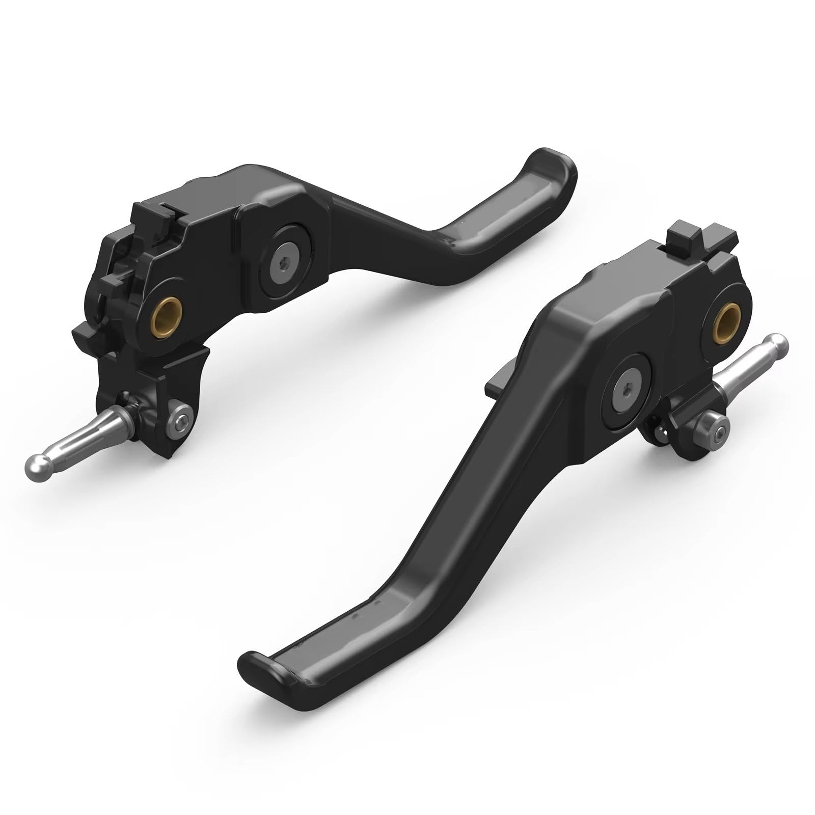 Koehxj One Color Brake Clutch Levers Pull Shorty Clutch Brake Lever For Bmw For R1250gs Adventure For R1250r For R1250rs For R1250rt 2018 2019 2020 2021 2022 2023 2024(Black)