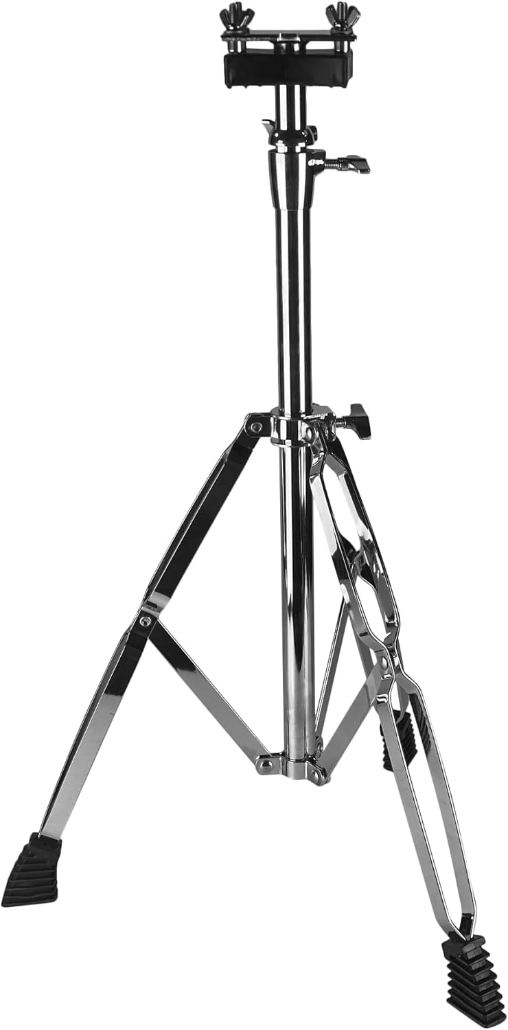 9 & 10 inch Conga Drums with Stand Latin Percussion Natural Wood