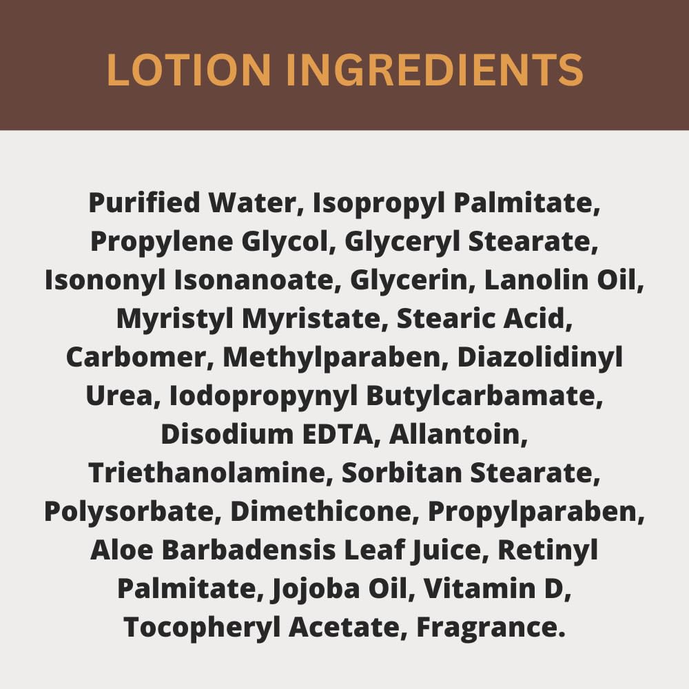 Black Canyon Amber Chocolate Scented Body Lotion with Lanolin and Jojoba Oil, 12 Oz - Image 7