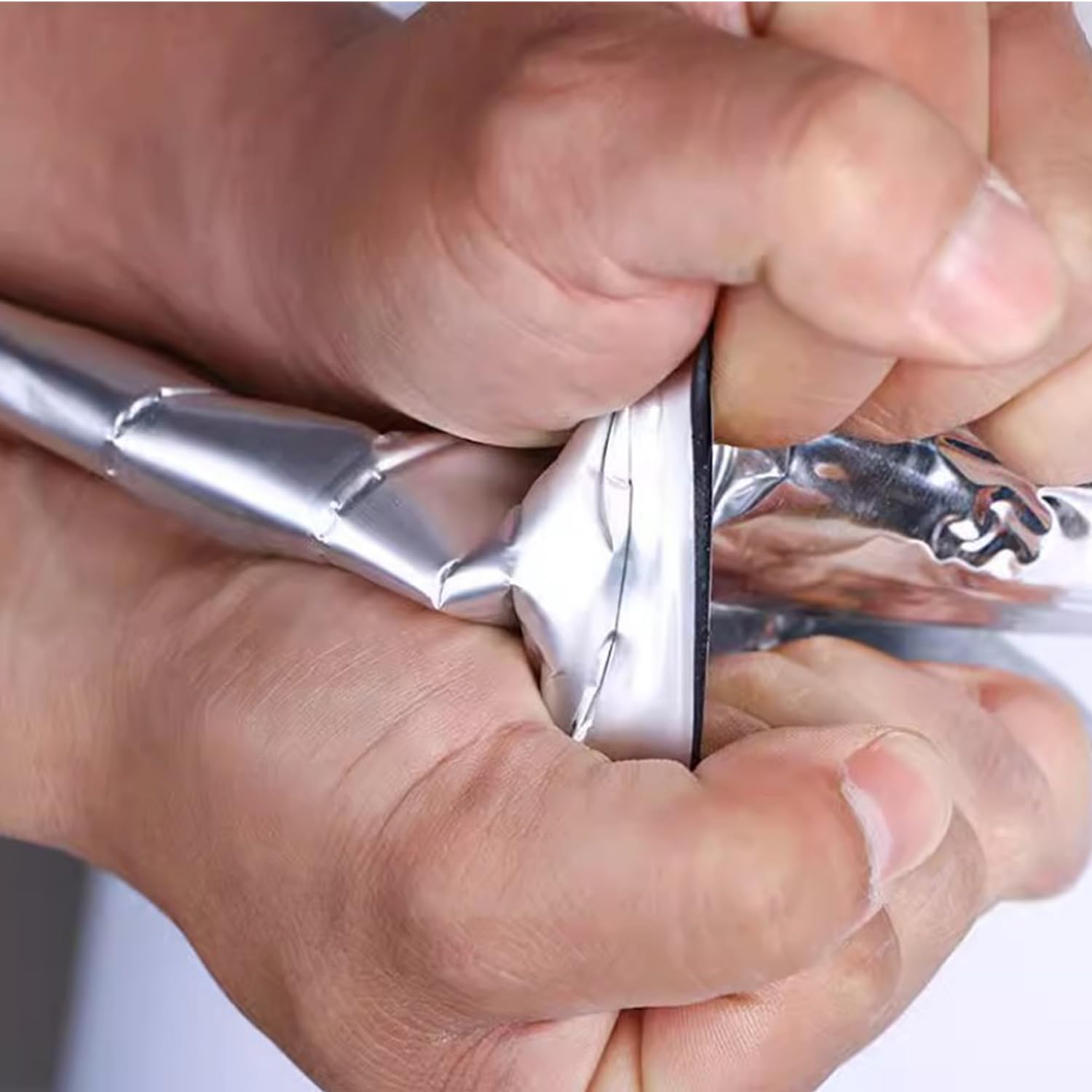 Cinta de Aluminio autoadhesiva para Exteriores, Cinta de Sellado de butilo, Cinta bituminosa, Cinta Impermeable para reparación de techos, para Agujeros de Fugas en canalones, PARC