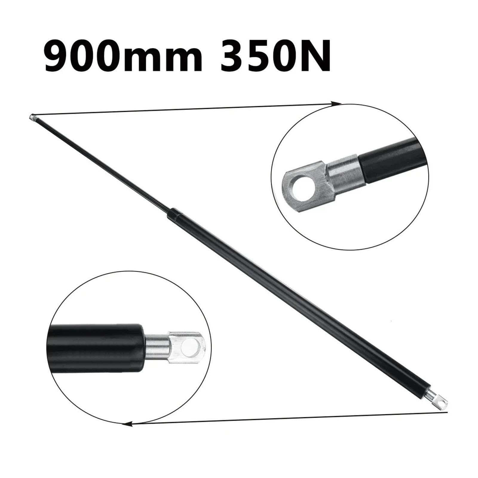 Soporte Capó Coche 350N 450N 550N 650N 750N 900mm 2 piezas