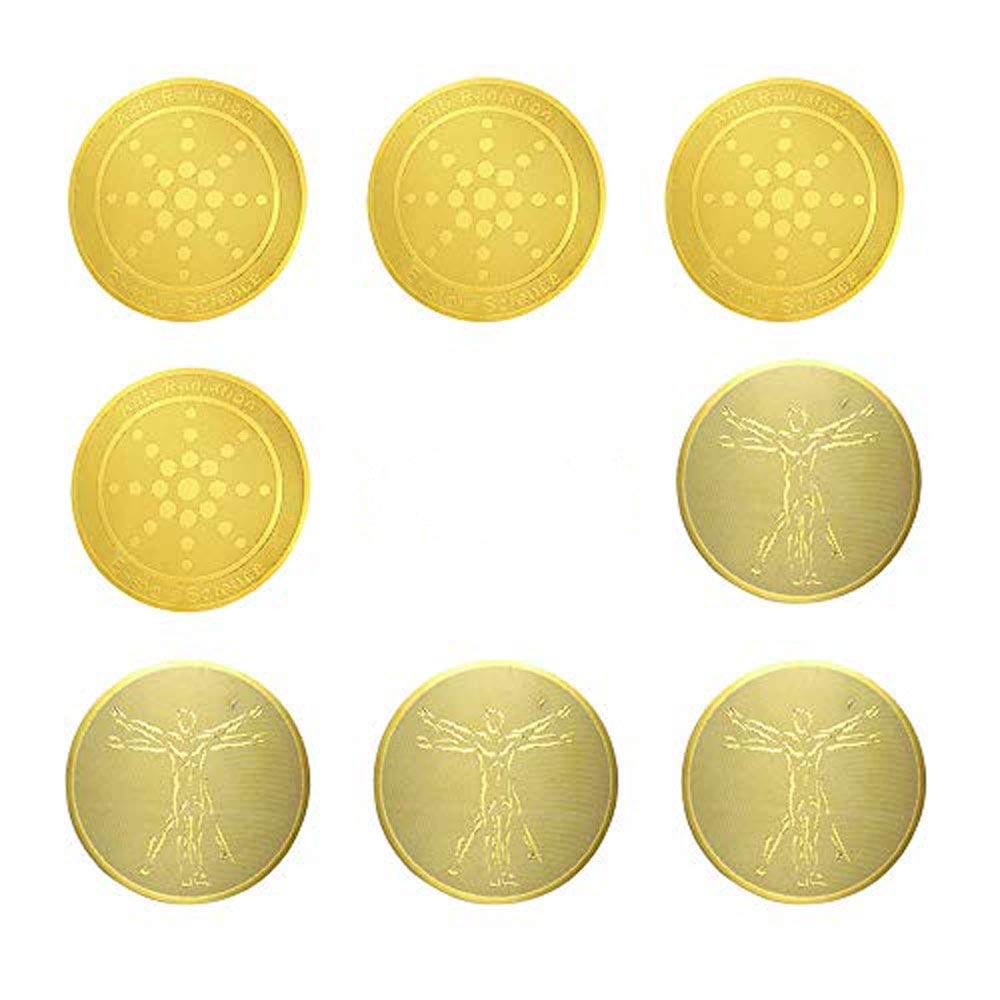 8 Pcs EMF Protection Cell Phone Sticker, Anti Radiation Protector Sticker, Neutralizer Sticker Shield EMF Blocker for Mobile Phones, iPad, Laptop, TVs and All Electronic