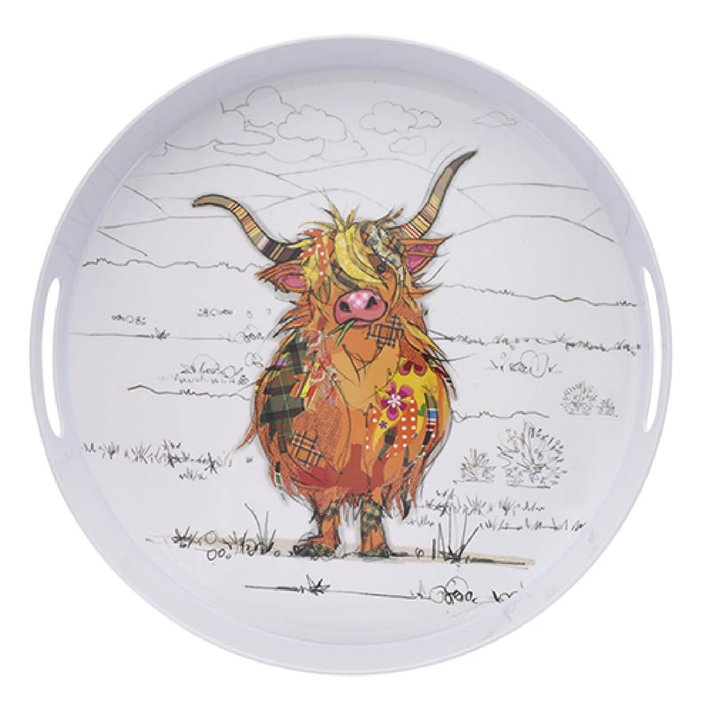 KIUB Mini Plateau avec des animaux - motif Chien gentil - mélamine de qualité - Taille Mini 14 * 21 CM KIUB Mini Plateau avec des animaux - motif Chien gentil - mélamine de qualité - Taille Mini 14 * 21 CM