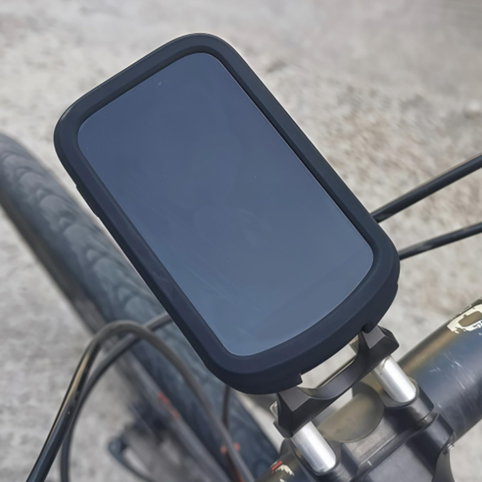 Funda de silicona que absorbe los golpes para BSC500, montaje seguro de dispositivos y portabilidad para bicicletas