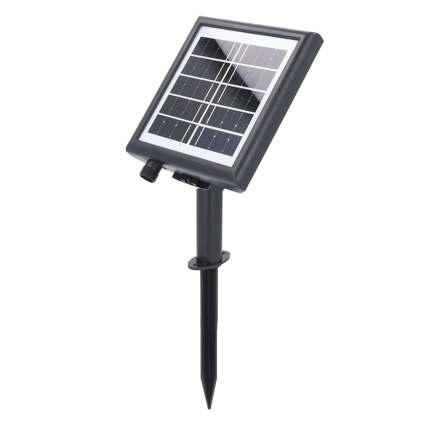 Plyisty Solar Battery Box for LED String Lights, IP65 Outdoor LED String Lights Control Panel, 4.5V Input 24V Output