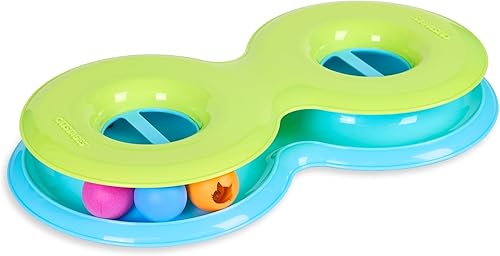 Miniatura 9 de Petstages Cat Tracks Cat Toy - Fun Levels of Interactive Play - Circle Track with Moving Balls Satisfies Kittys Hunting Chasing and Exercising Needs
