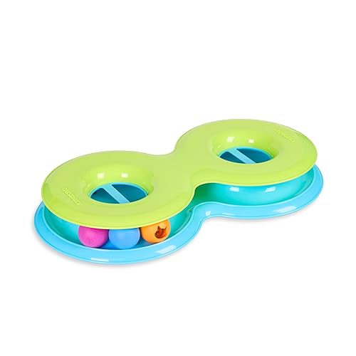 Catstages Infinity Ball Track for Cats with Two Balls, Including