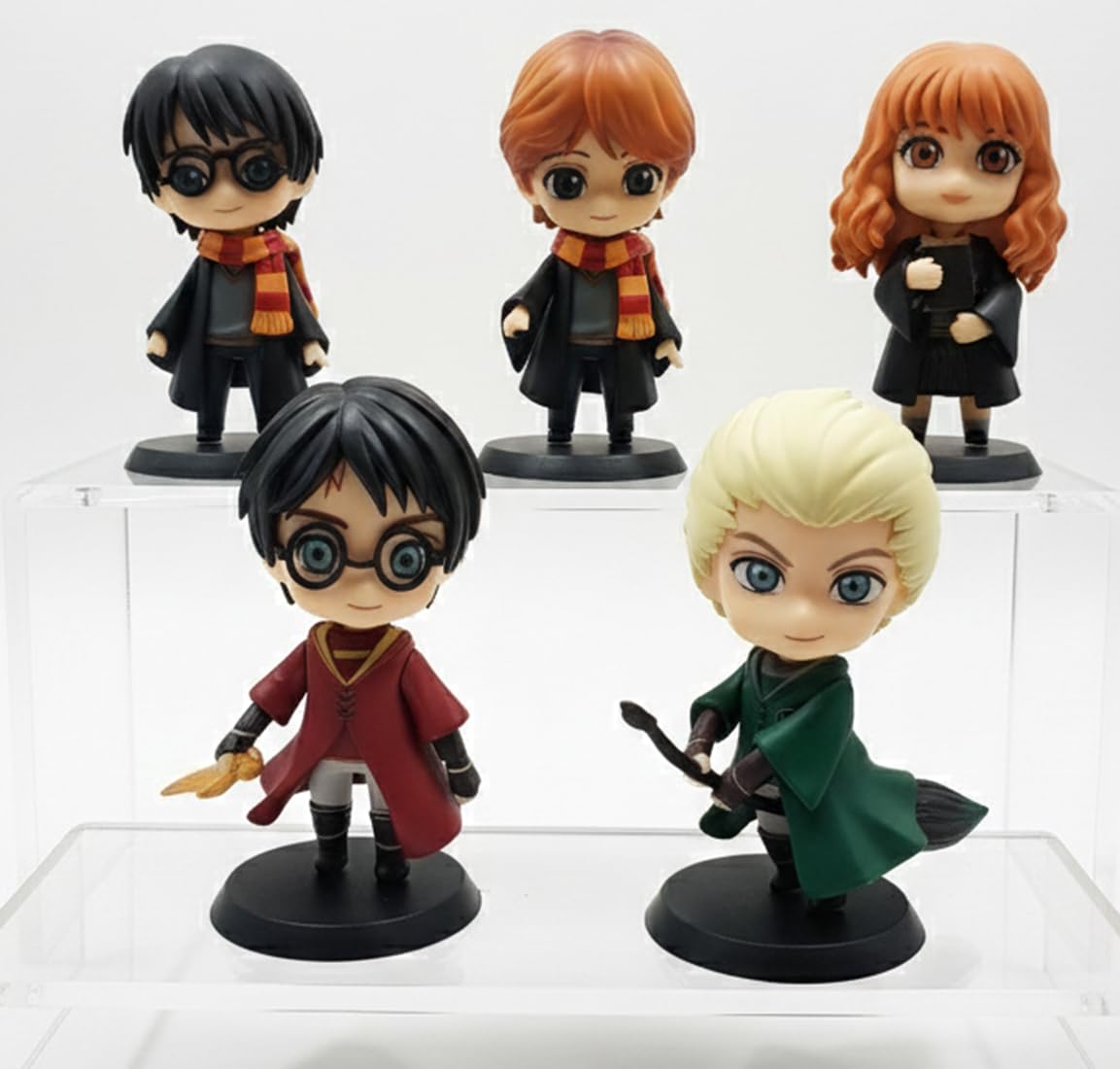 Harry Potter Action Figure Set of 5 Wizard Collectible Toys | PVC Anime Action Figures for Kids & Fans - Harry Potter Set – 5 PCS-image-48