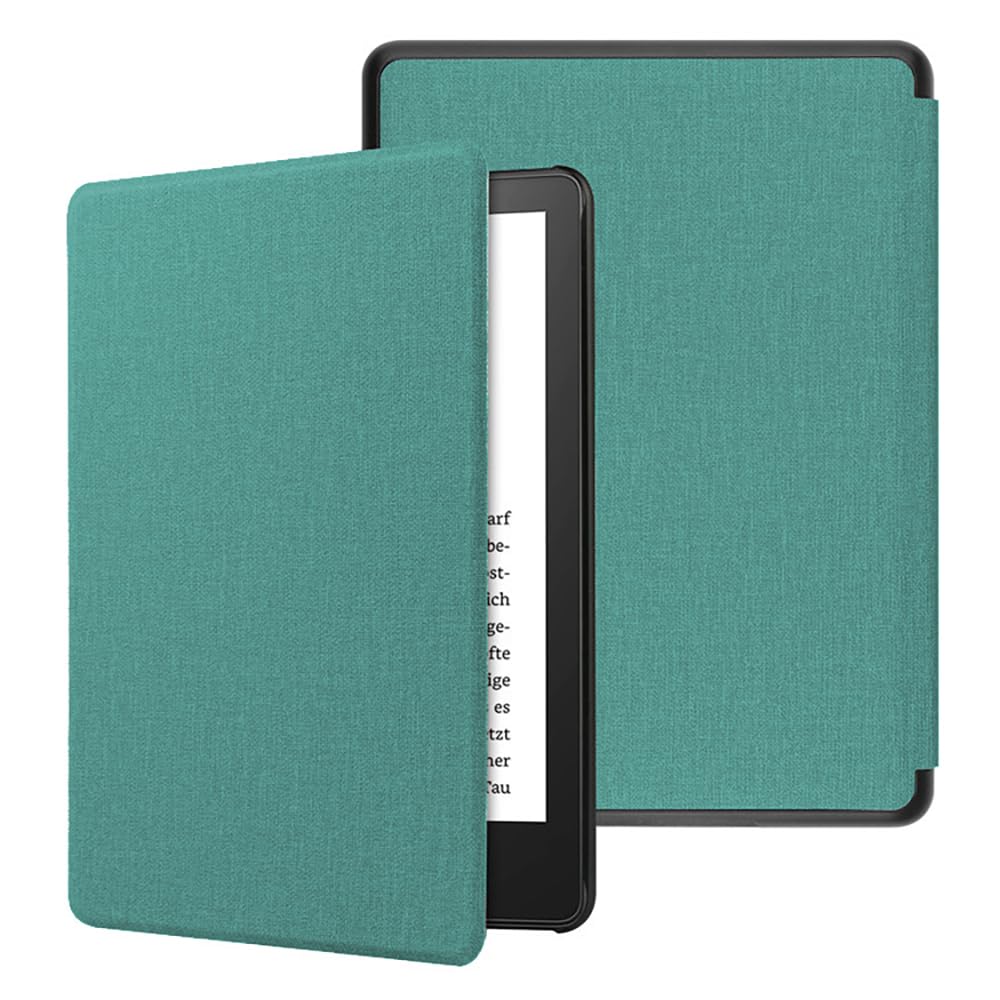 Cover per Kindle Paperwhite 7" 12ª Gen 2024, Colorsoft Signature Edition 2024, Ultra Sottile Leggera, Sleep/Wake B1-Verde