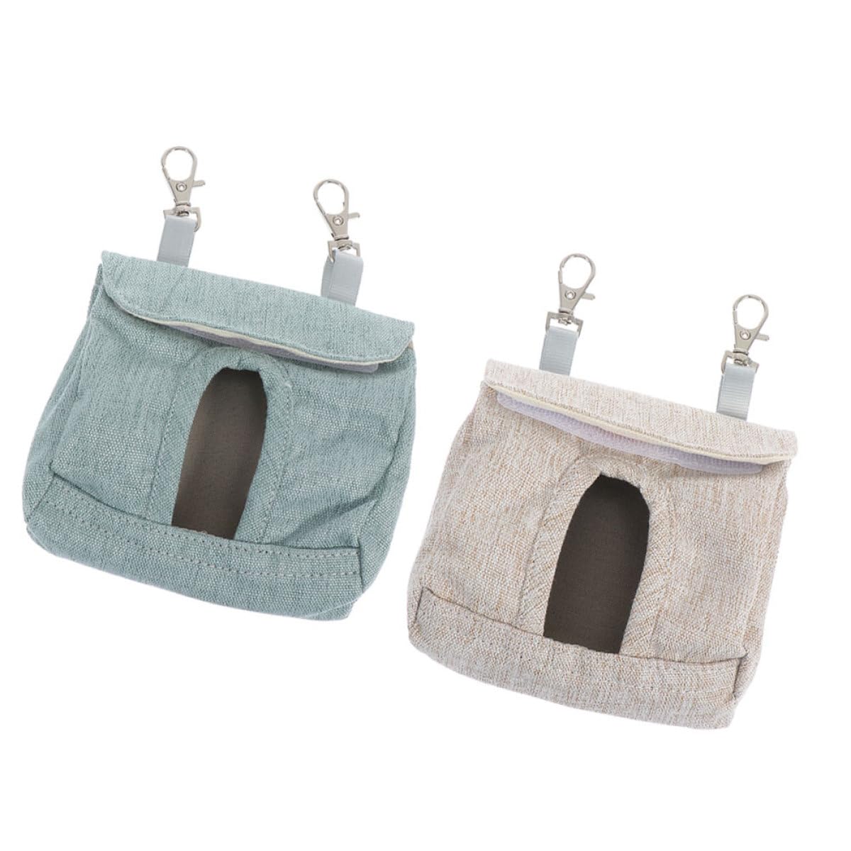 Comedero colgante de tela resistente para hámsters Toddmomy dosificador limpio pack de 2